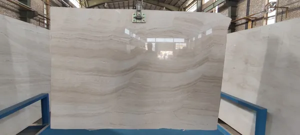 Iran White Polished Travertine
