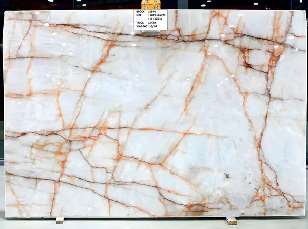 Crystallo Roso Polished Quartzite