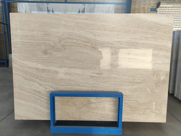 Iran White Polished Travertine