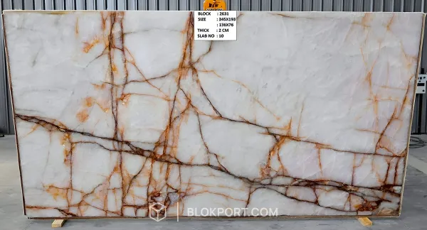 Crystallo Roso Polished Quartzite