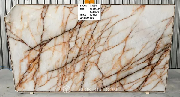 Crystallo Roso Polished Quartzite