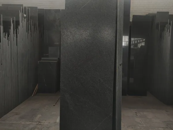 Tiger Black Flamed Granite
