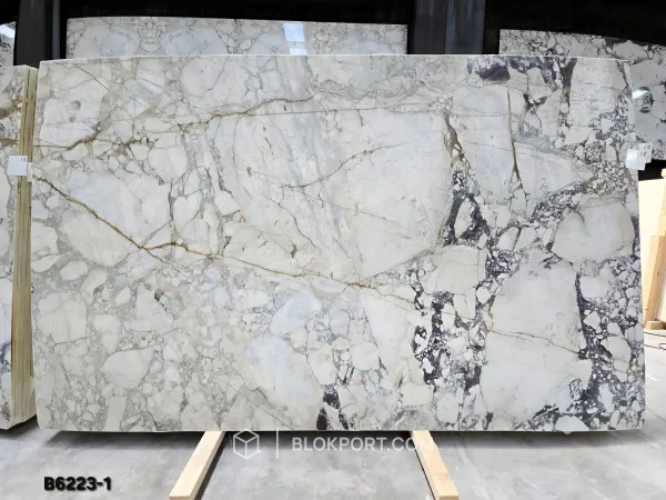 Calacatta Viola Honed Marble