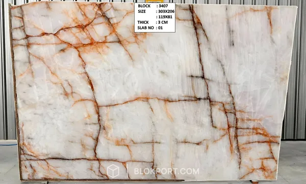Crystallo Roso Polished Quartzite