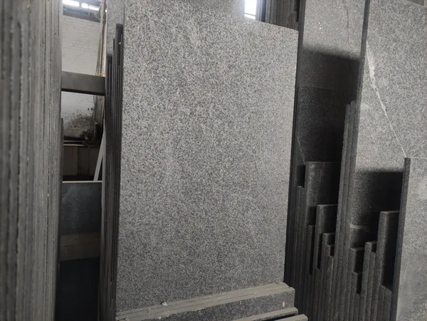 Tiger Black Flamed Granite