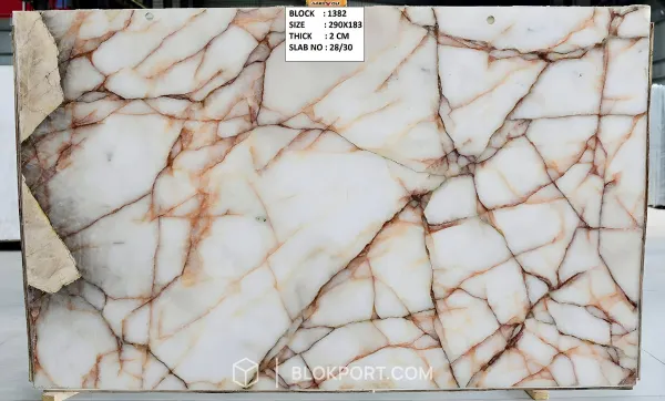 Crystallo Roso Polished Quartzite