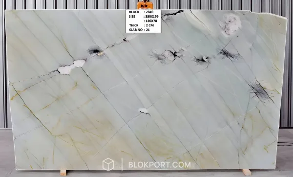 Acquamare Polished Quartzite