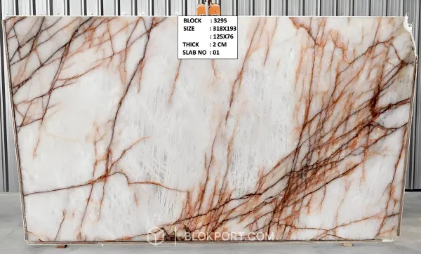 Crystallo Roso Polished Quartzite